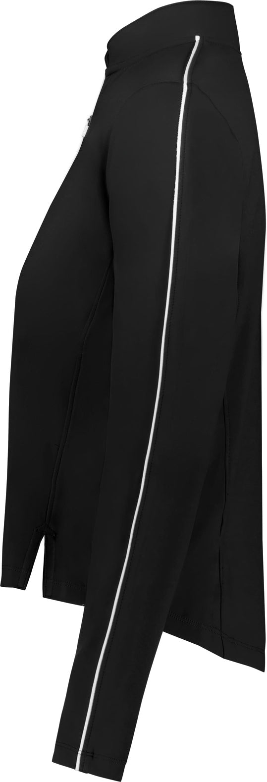 Holloway 223327 Ladies Court 1/4-zip Pullover - Black