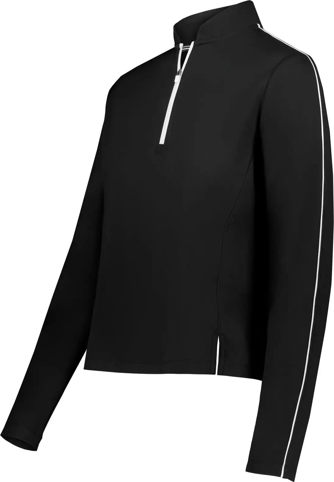 Holloway 223327 Ladies Court 1/4-zip Pullover - Black - Xs