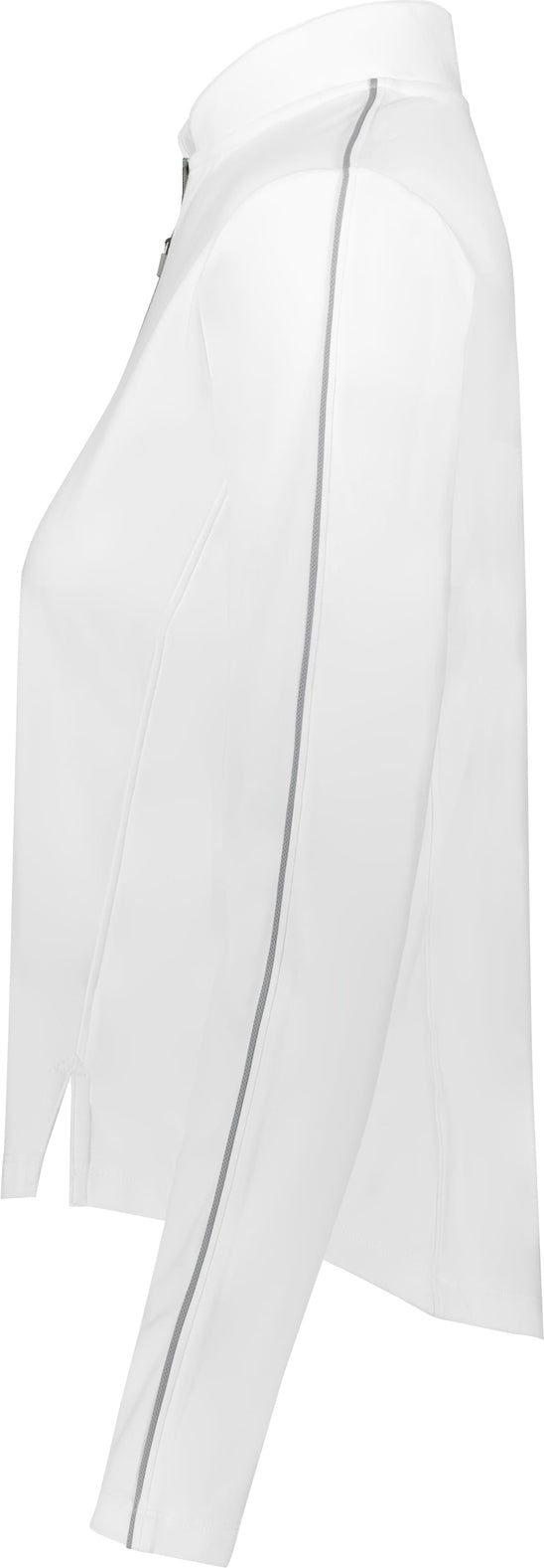 Holloway 223327 Ladies Court 1/4-zip Pullover - White