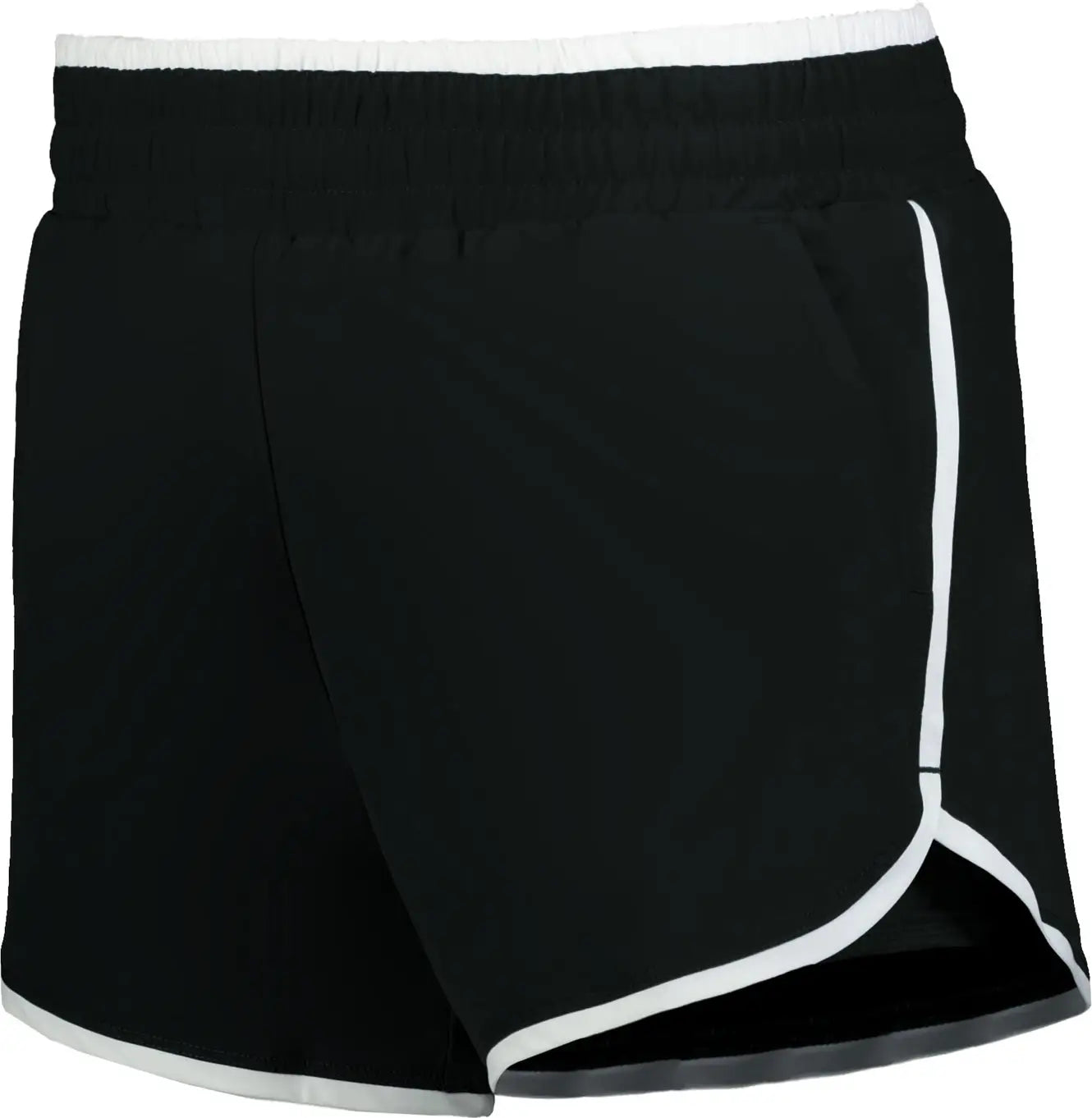 Holloway 223328 Ladies Double Court Shorts - Black - Xs
