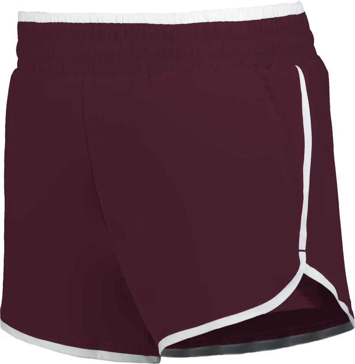 Holloway 223328 Ladies Double Court Shorts - Maroon - Xs