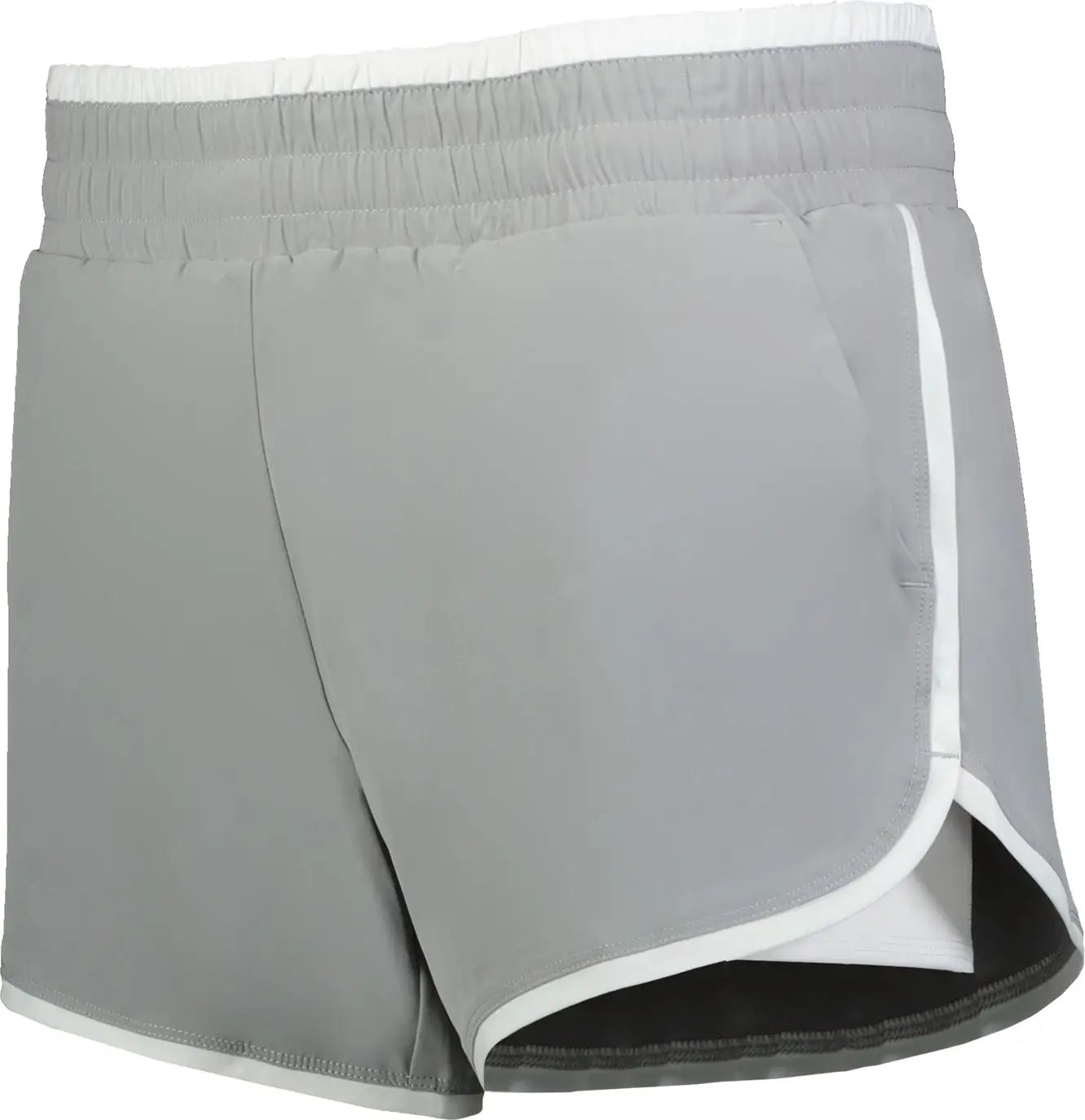 Holloway 223328 Ladies Double Court Shorts - Pewter