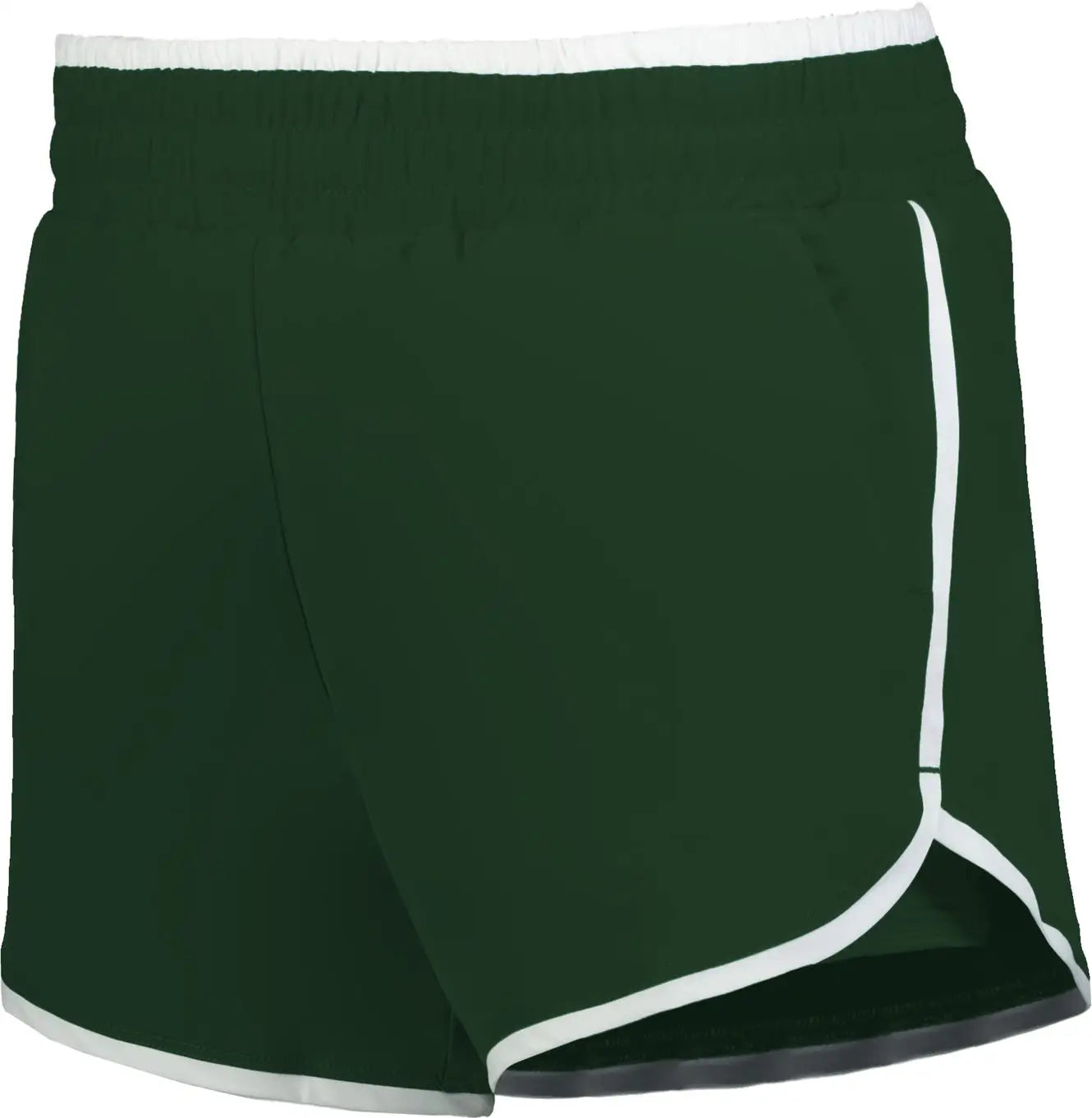 Holloway 223428 Girls Double Court Shorts - Dark Green