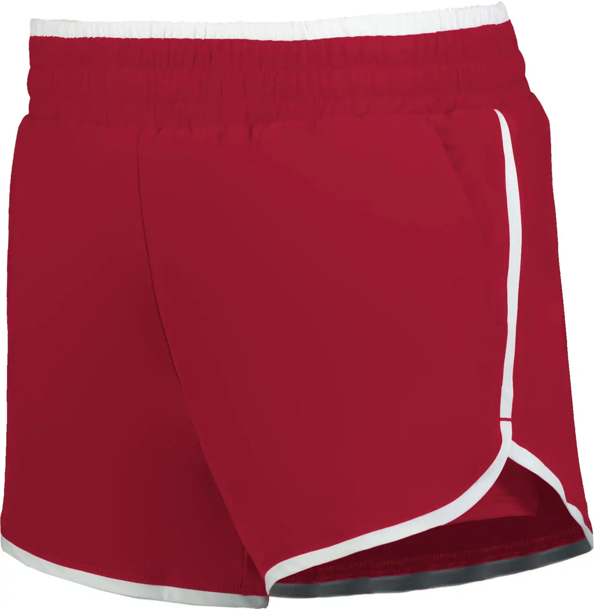 Holloway 223428 Girls Double Court Shorts - Scarlet - Red / Xs