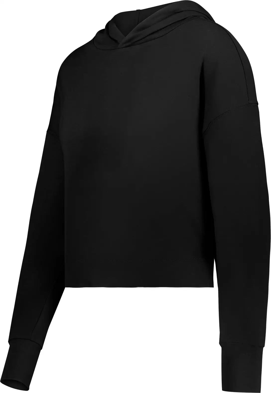 Holloway 223493 Girls Effortless Hoodie - Black - Xs