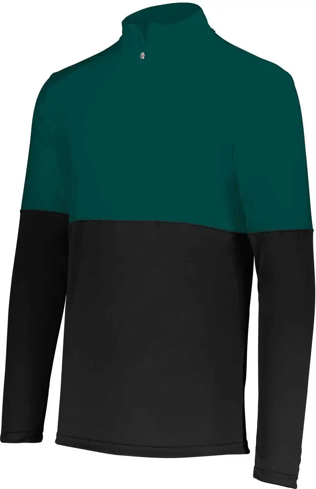 Holloway 223500 Momentum Team 1/4 Zip Pullover - Black Dark Green