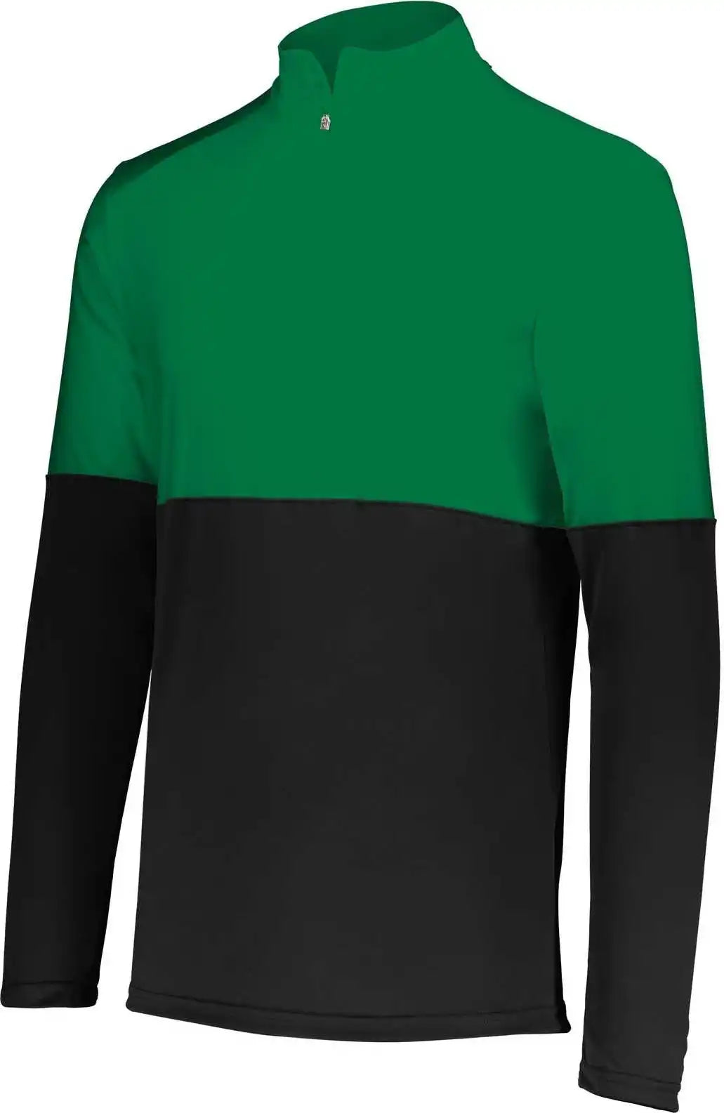 Holloway 223500 Momentum Team 1/4 Zip Pullover - Black Kelly