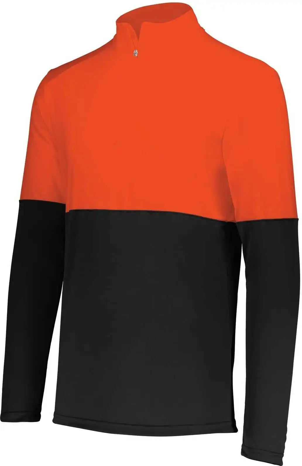 Holloway 223500 Momentum Team 1/4 Zip Pullover - Black Orange