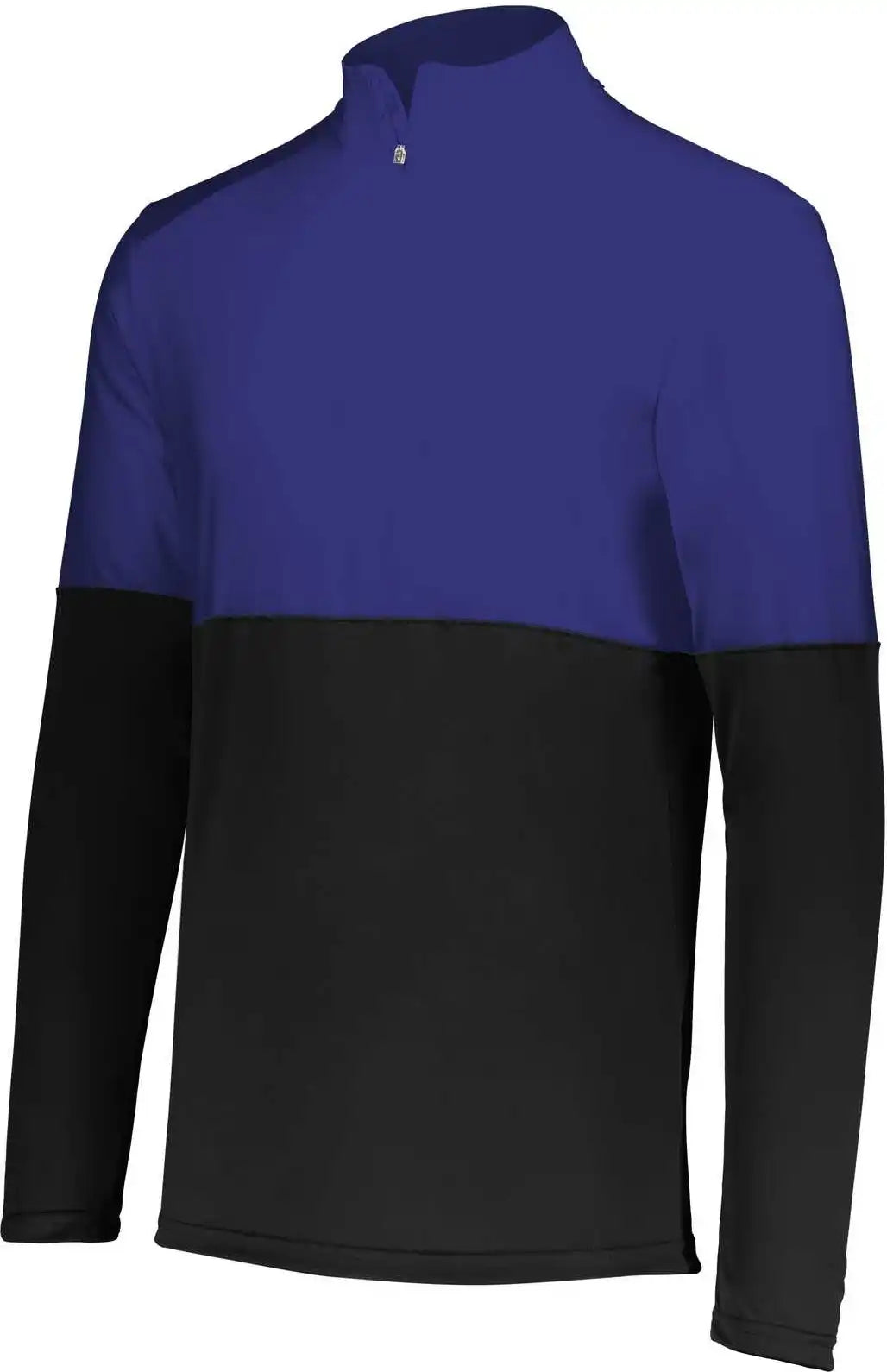 Holloway 223500 Momentum Team 1/4 Zip Pullover - Black Purple