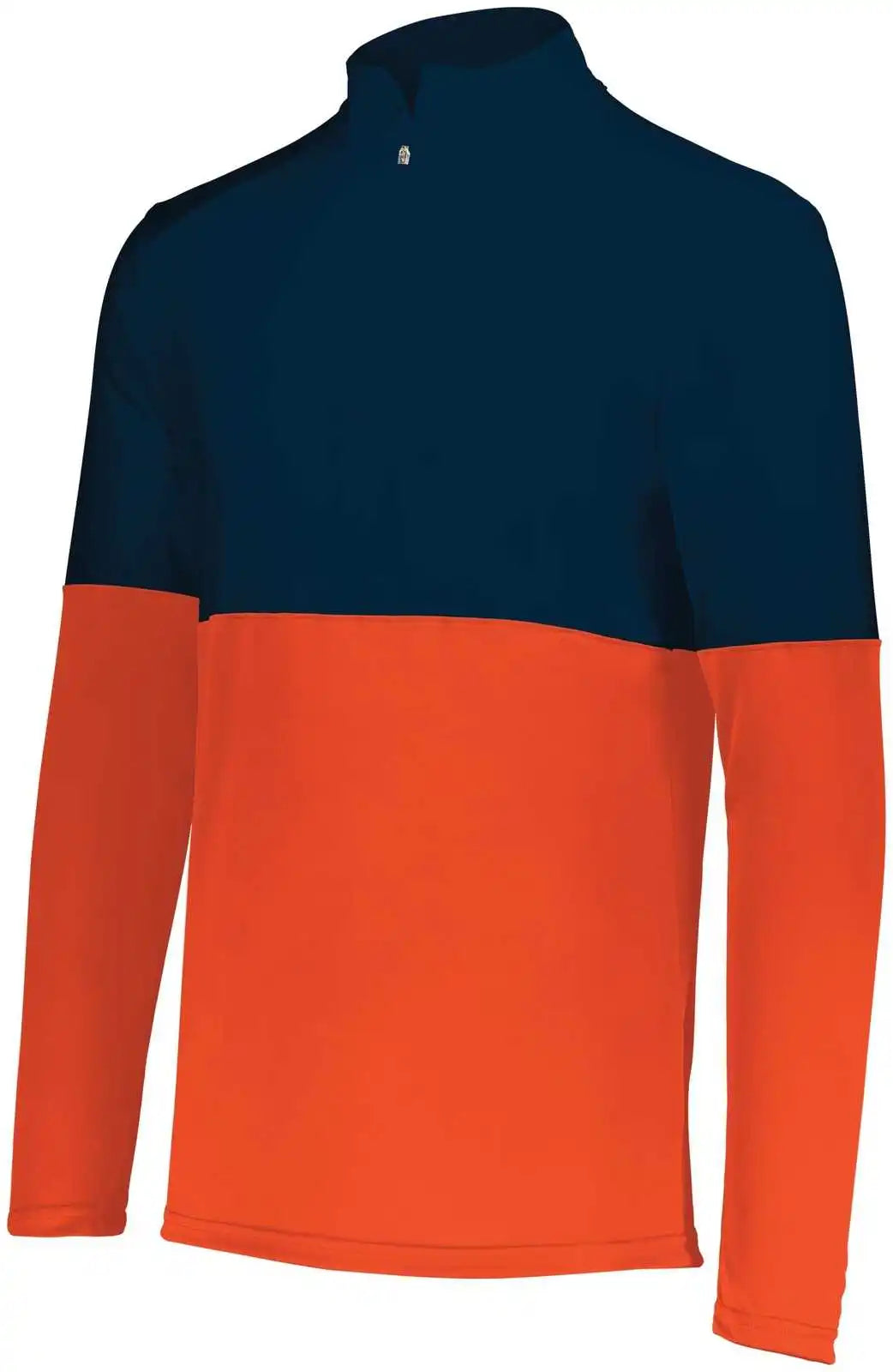 Holloway 223500 Momentum Team 1/4 Zip Pullover Orange Navy
