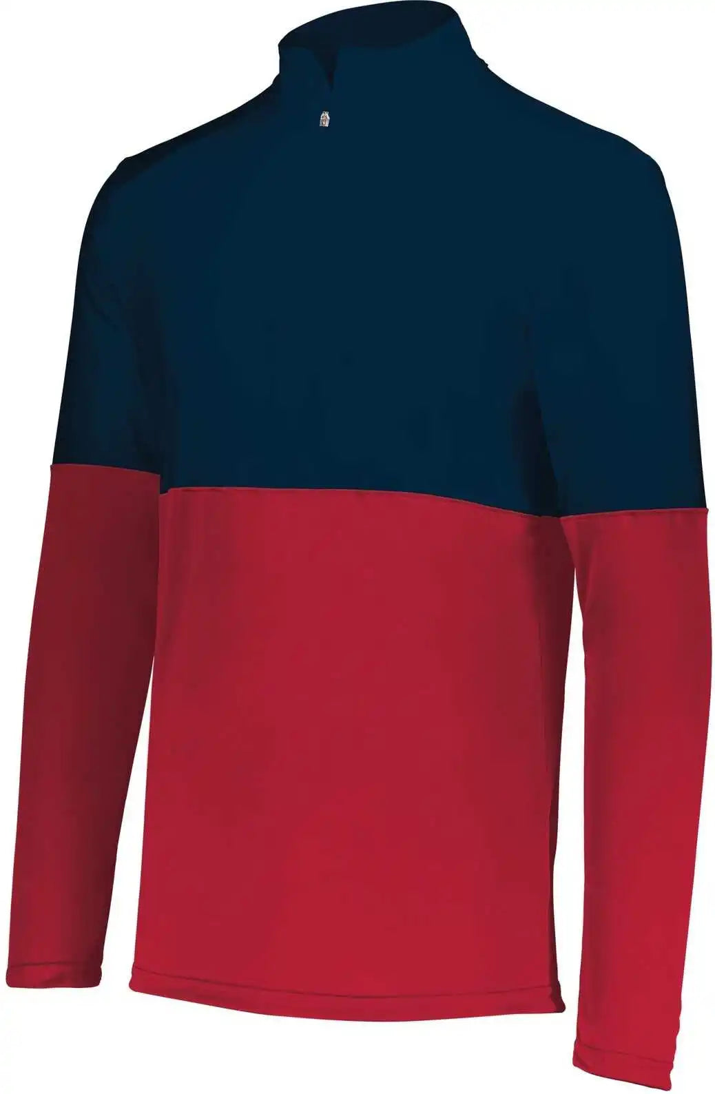 Holloway 223500 Momentum Team 1/4 Zip Pullover Scarlet Navy