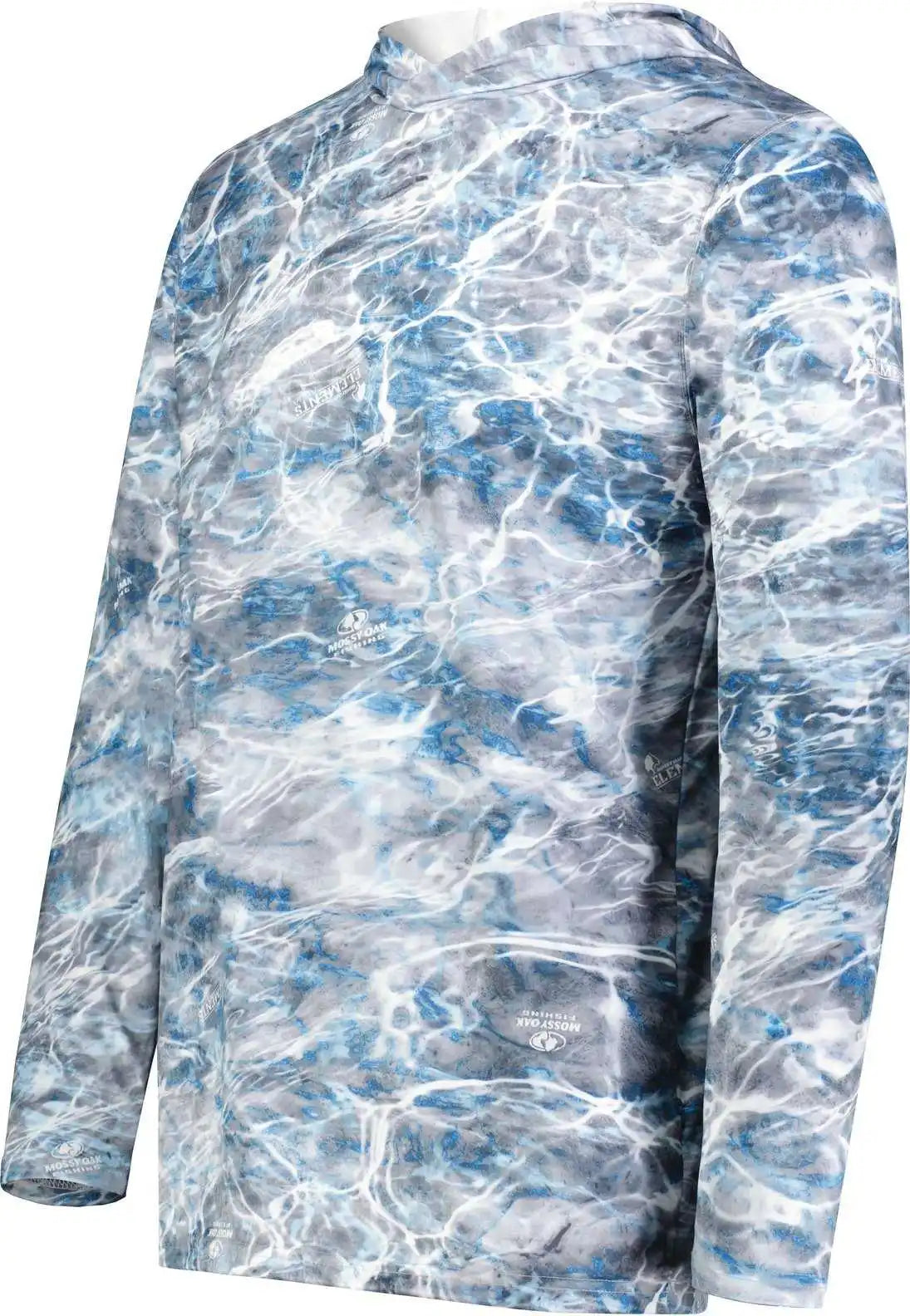 Holloway 223515 Mossy Oak Momentum Hoodie - Elements Agua Steelhead