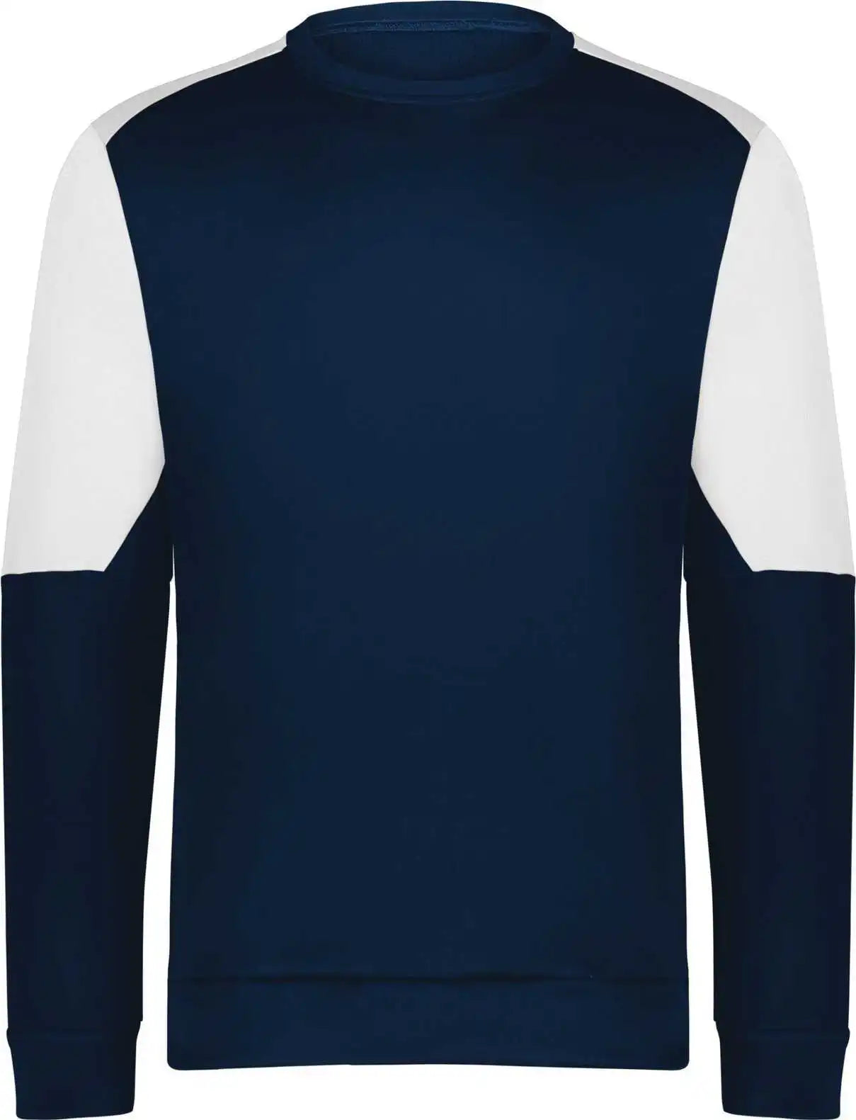 Holloway 223525 Momentum Team Fleece Crew - Navy White