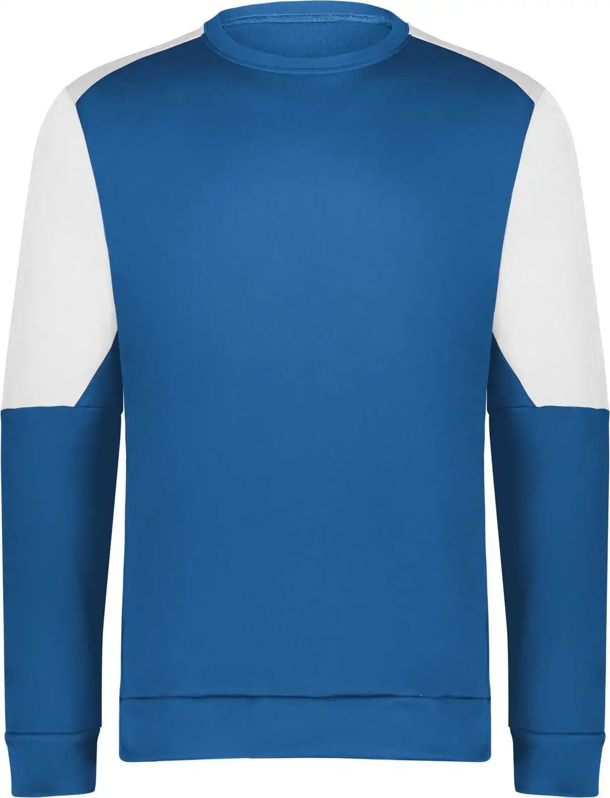 Holloway 223525 Momentum Team Fleece Crew Royal White