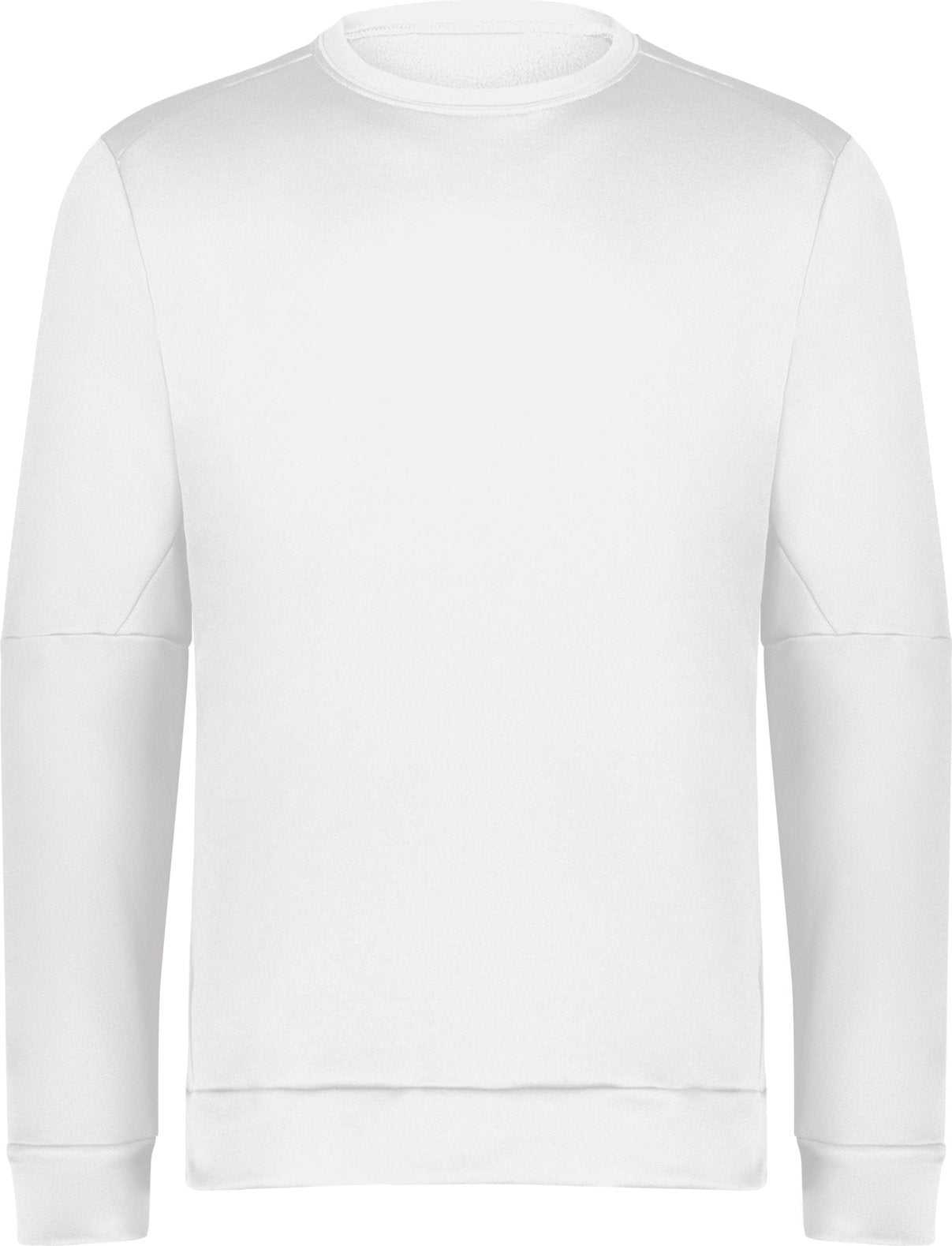 Holloway 223525 Momentum Team Fleece Crew - White