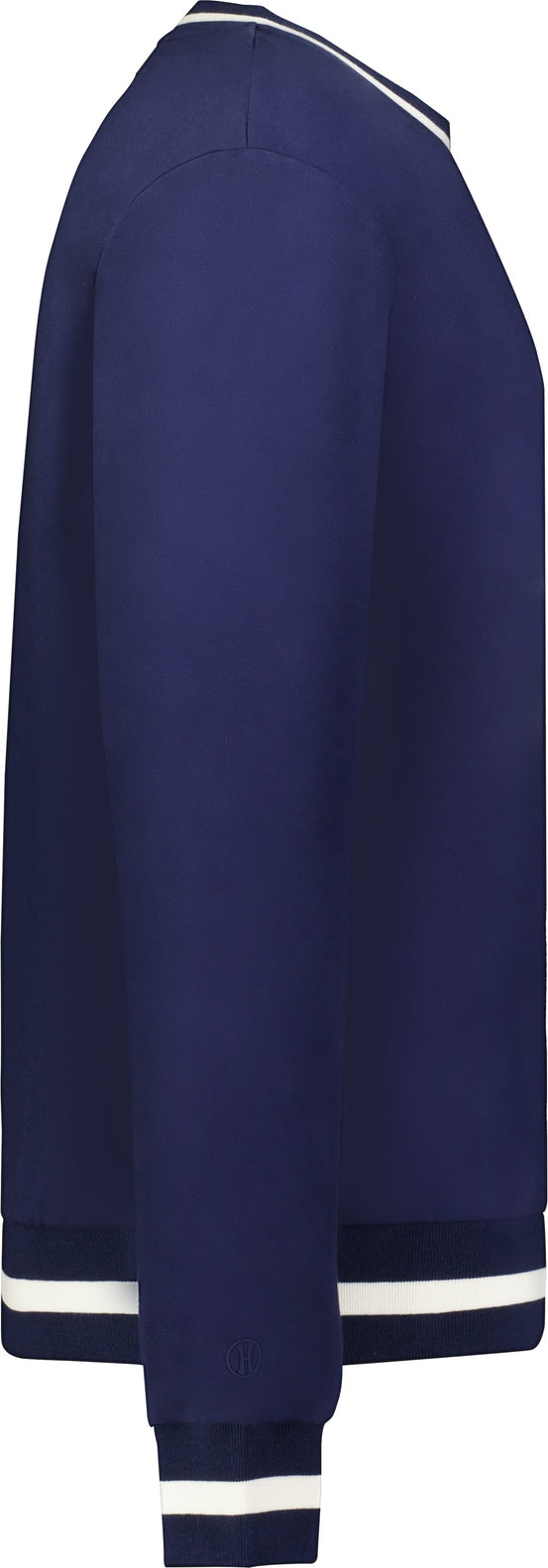 Holloway 223527 Heritage Prep Crew Pullover - Navy Vanilla