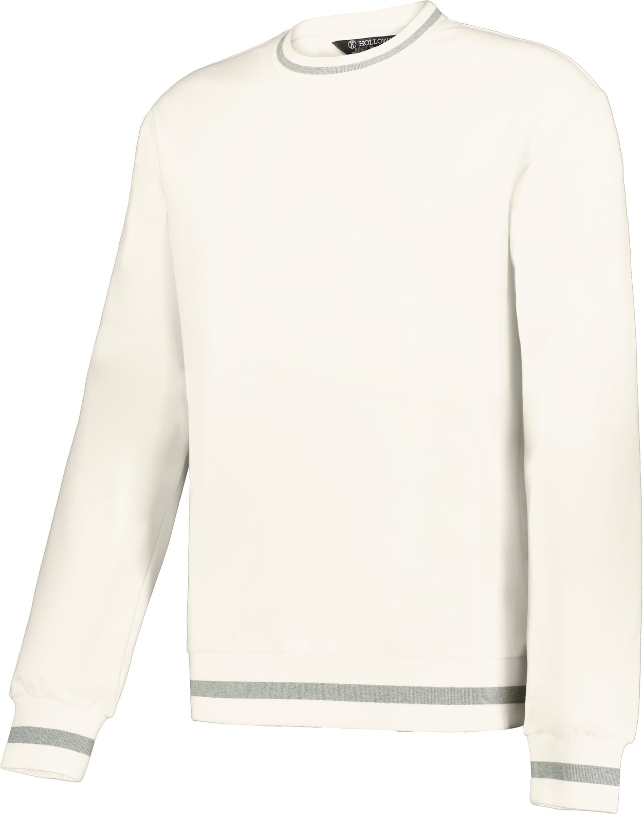 Holloway 223527 Heritage Prep Crew Pullover - Vanilla Athletic Heather - Adult s