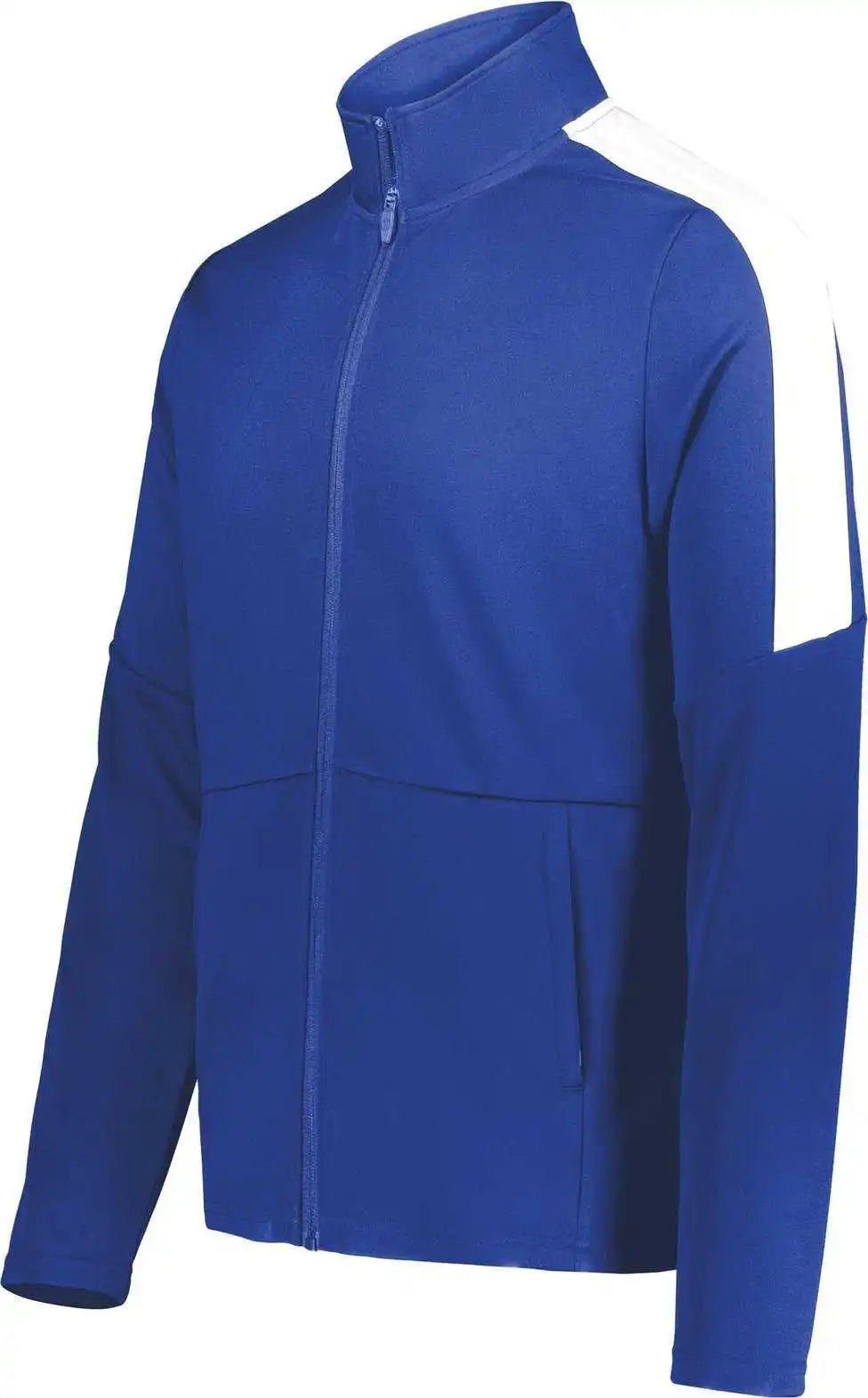 Holloway 223530 Crosstown Jacket Royal White