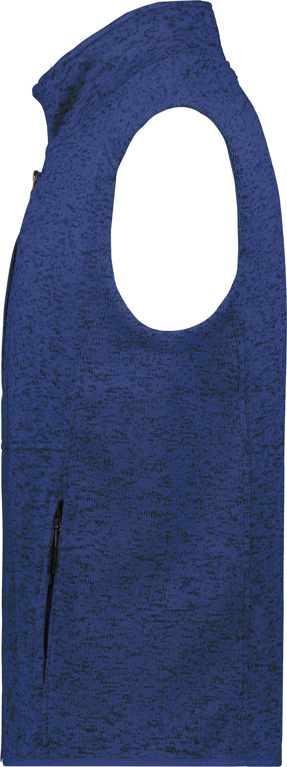 Holloway 223542 Alpine Sweater Fleece Vest - Navy Heather
