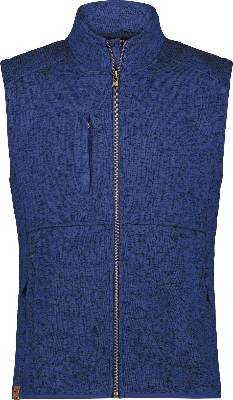 Holloway 223542 Alpine Sweater Fleece Vest - Navy Heather