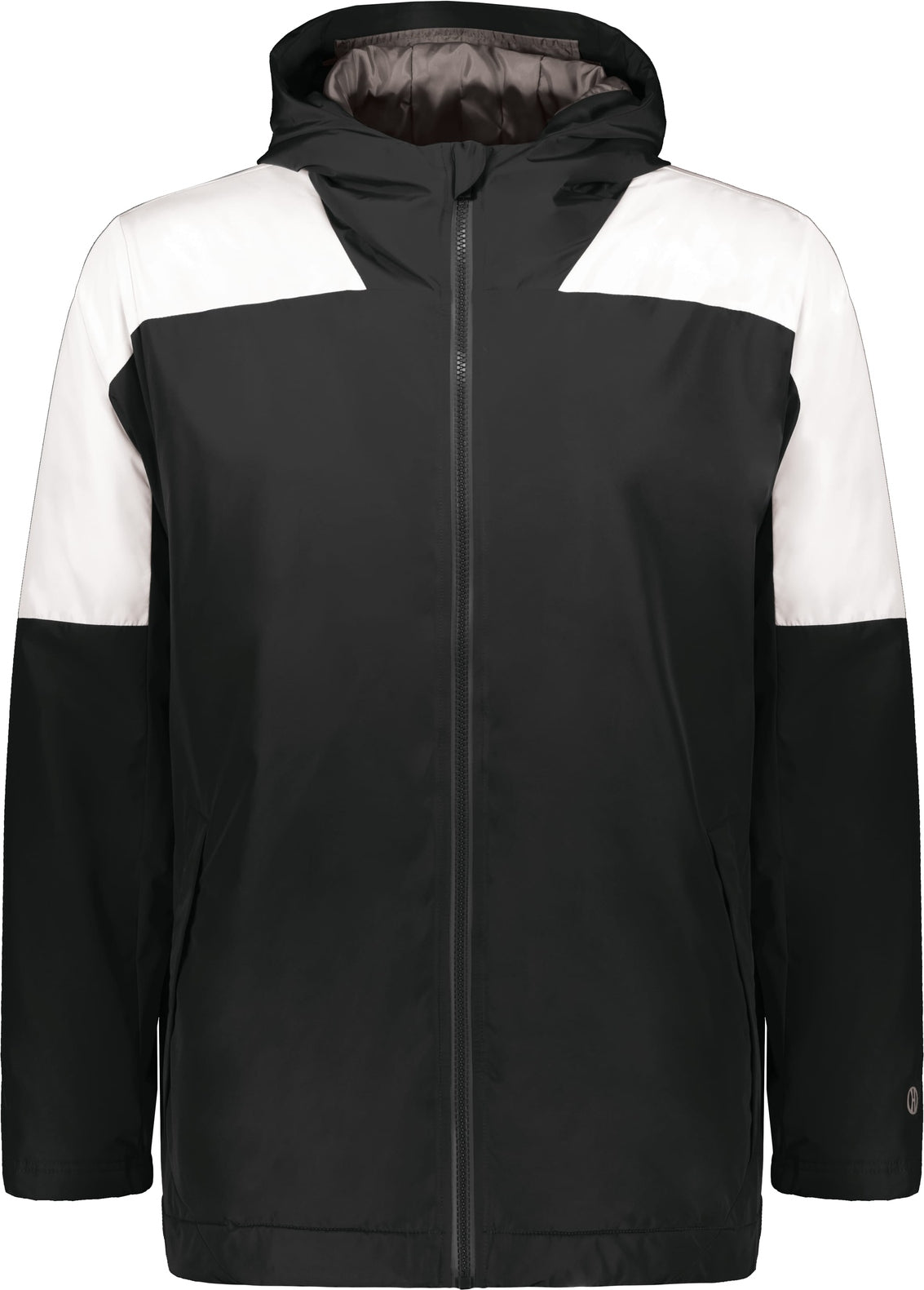 Holloway 223561 Cold Secure Jacket - Black White - Adult Xs
