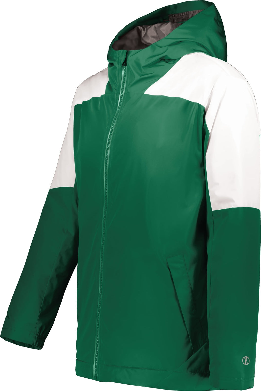 Holloway 223561 Cold Secure Jacket - Dark Green White - Forest / Adult Xs