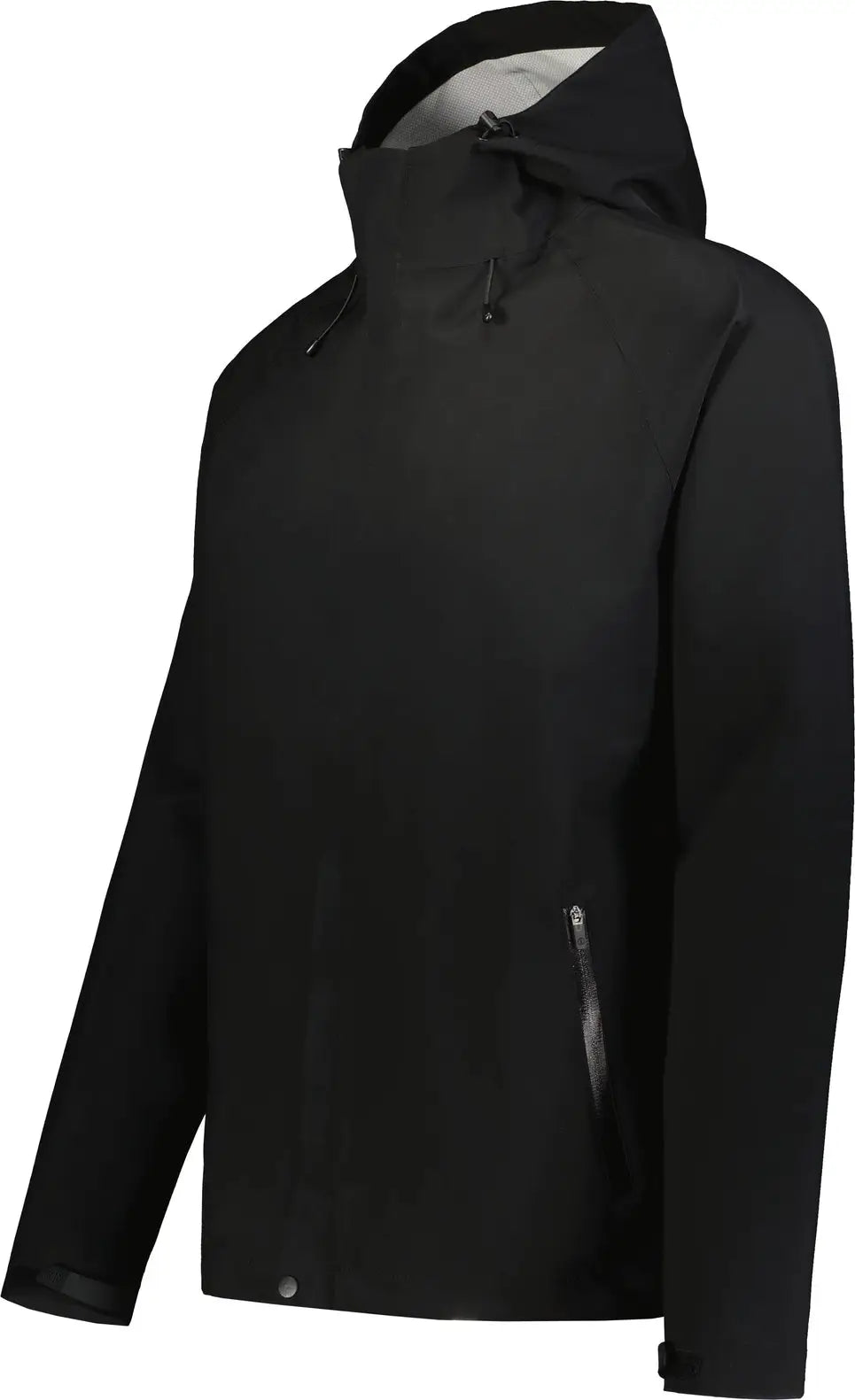 Holloway 223562 Rain Secure Waterproof Jacket - Black - Adult Xs
