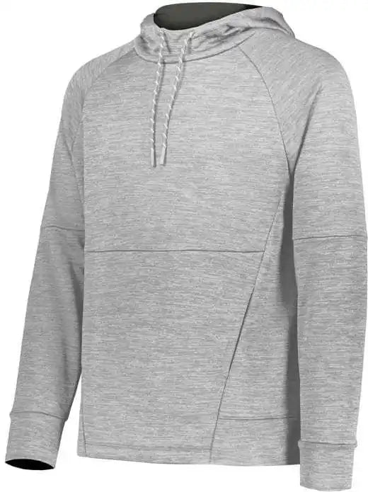 Holloway 223580 All Pro Performance Fleece Hoodie - Athletic Grey Heather Iron