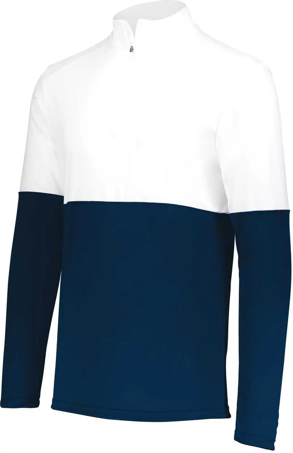 Holloway 223600 Youth Momentum Team 1/4 Zip Pullover - Navy White
