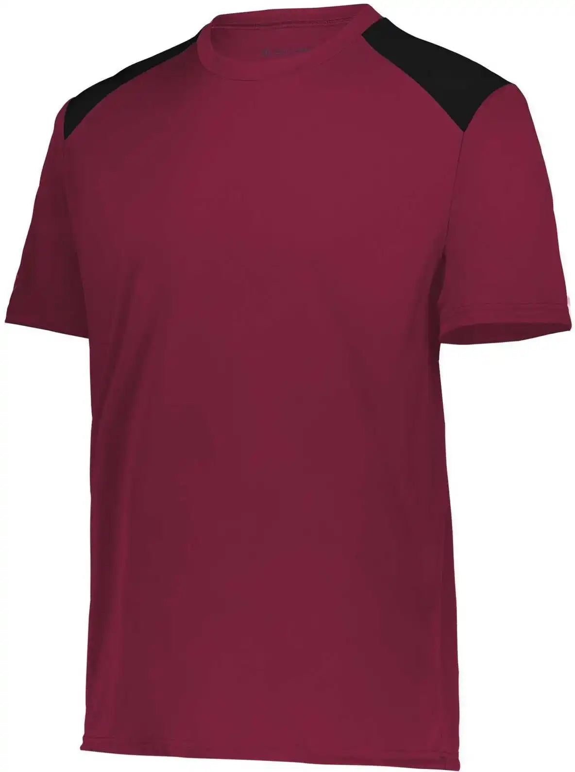 Holloway 223601 Youth Momentum Team Tee - Maroon Black