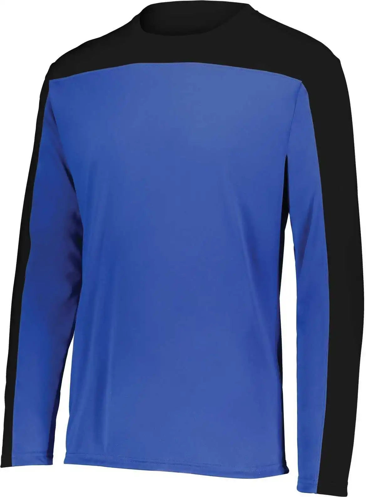 Holloway 223602 Youth Momentum Team Long Sleeve Tee - Royal Black