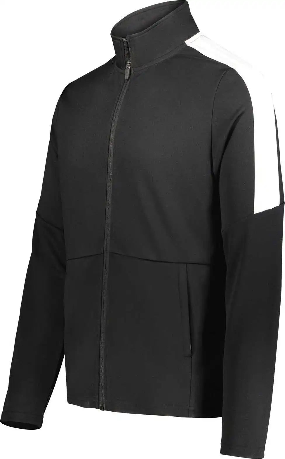 Holloway 223630 Youth Crosstown Jacket Black White