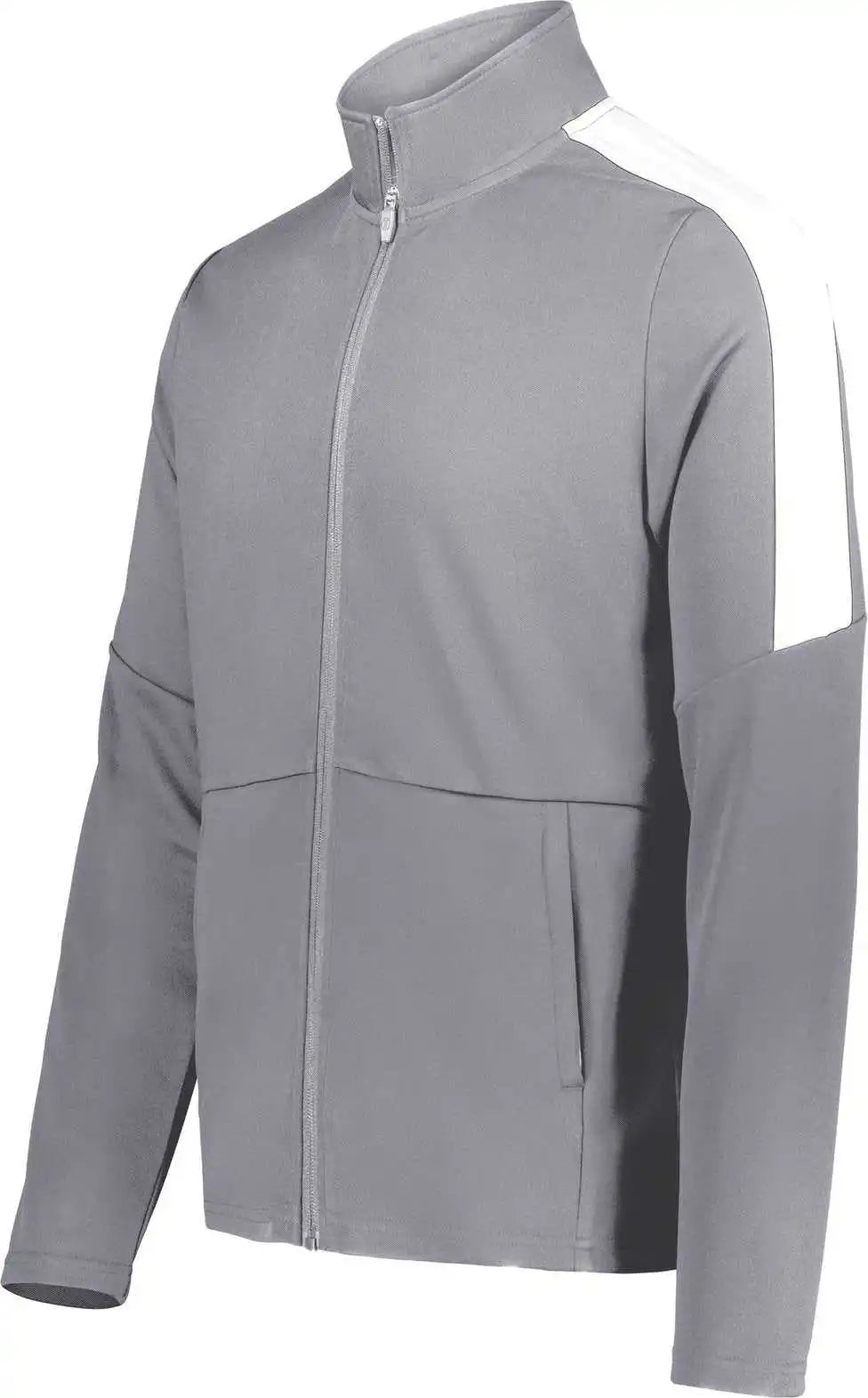 Holloway 223630 Youth Crosstown Jacket Graphite White