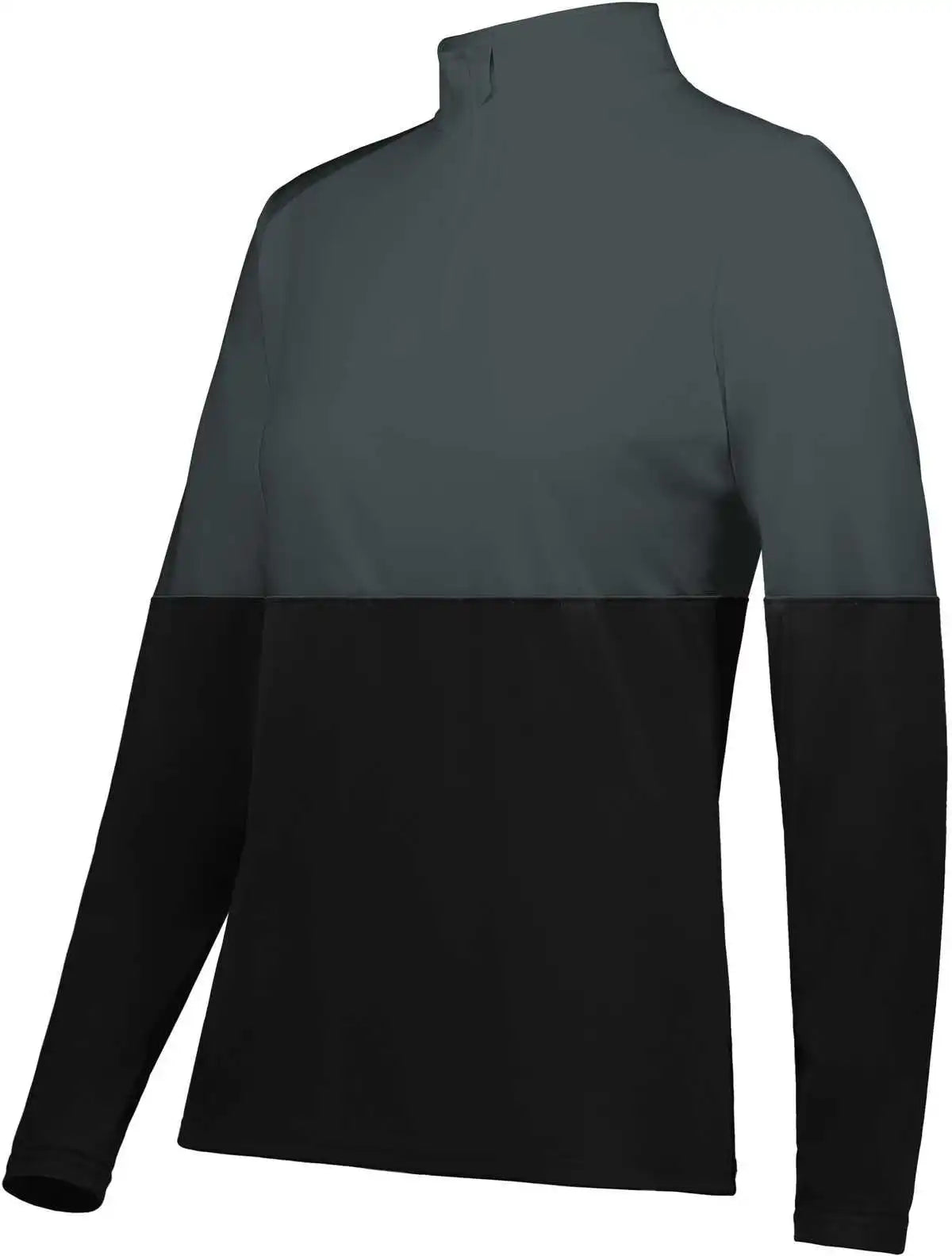 Holloway 223700 Ladies Momentum Team 1/4 Zip Pullover - Black Iron