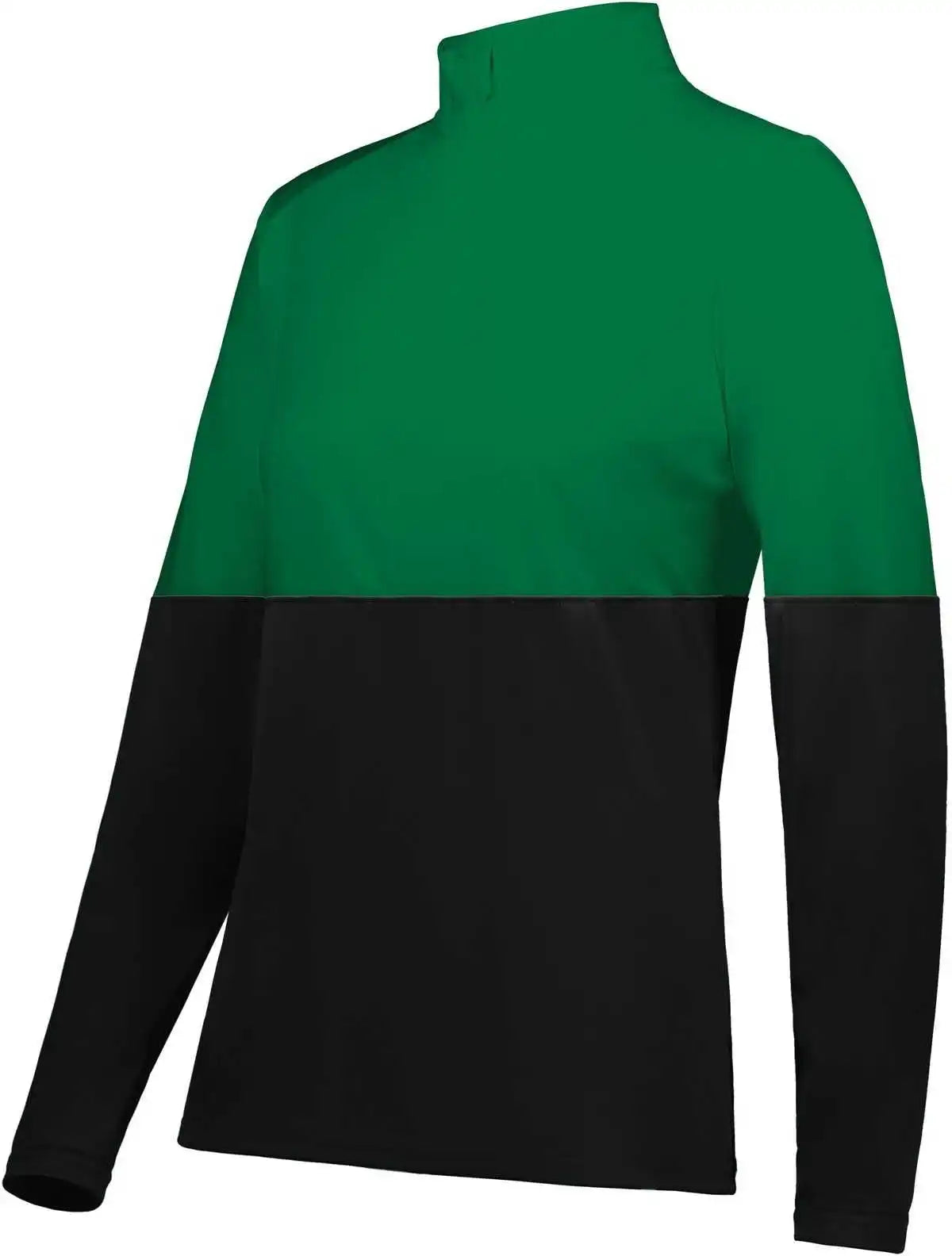 Holloway 223700 Ladies Momentum Team 1/4 Zip Pullover - Black Kelly