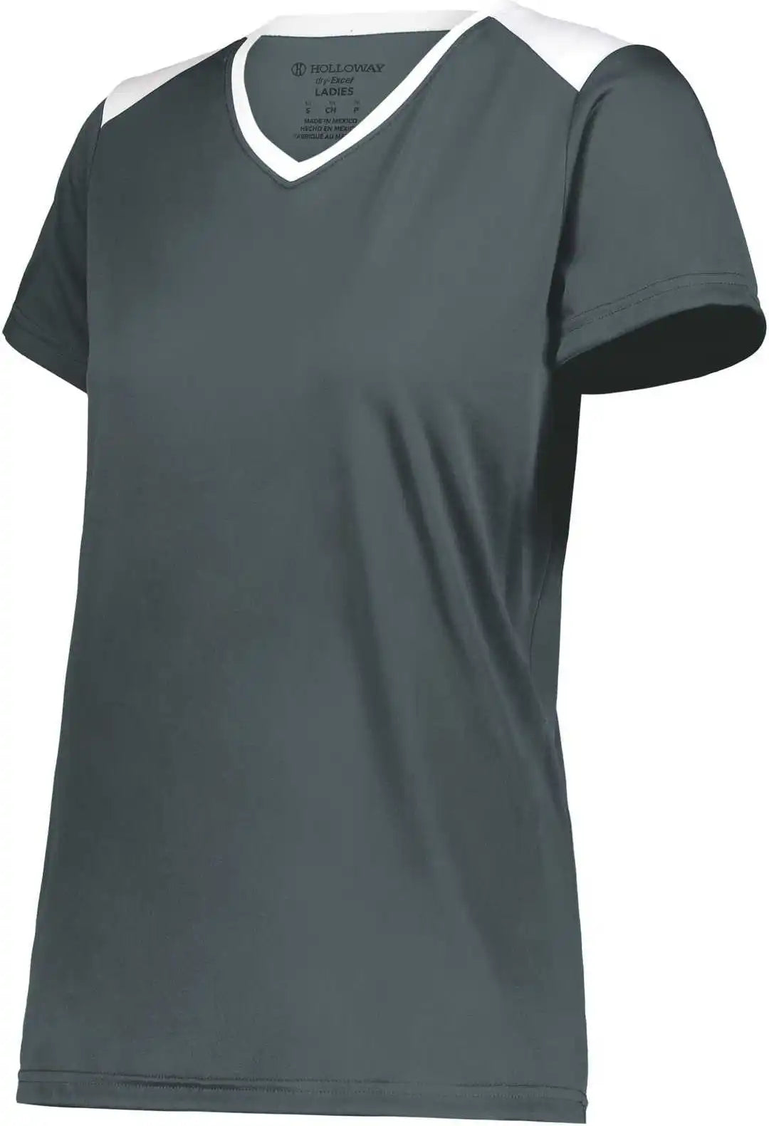 Holloway 223701 Ladies Momentum Team Tee - Iron White