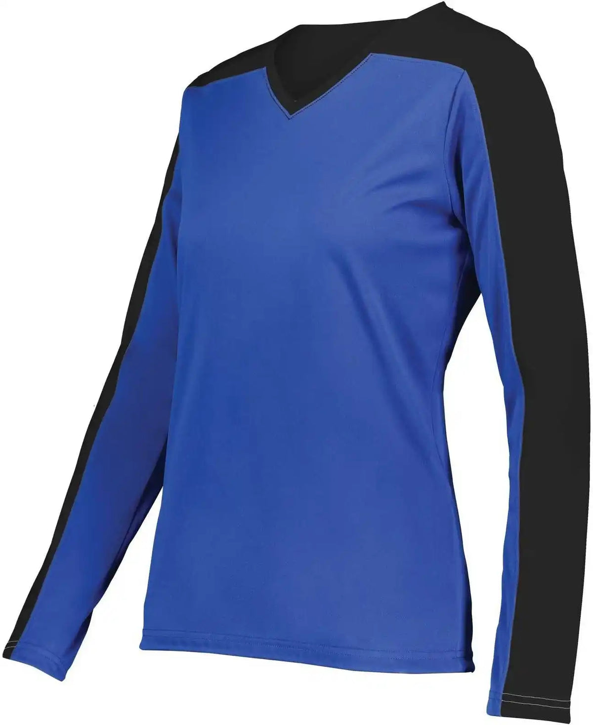 Holloway 223702 Ladies Momentum Team Long Sleeve Tee Royal Black