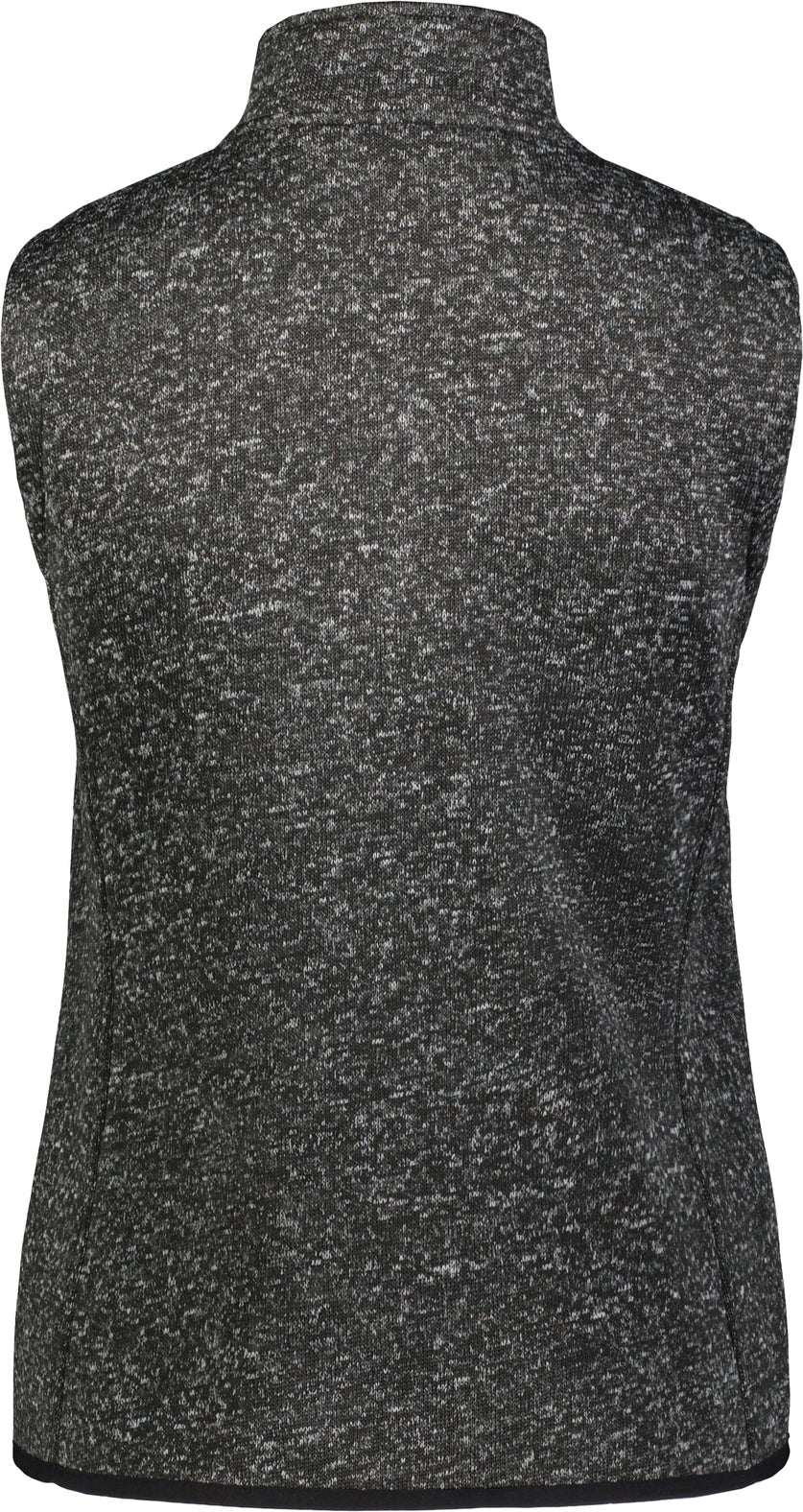 Holloway 223742 Ladies Alpine Sweater Fleece Vest - Black Heather