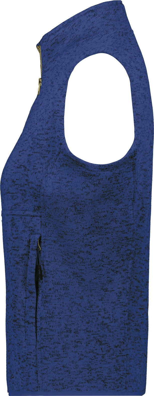 Holloway 223742 Ladies Alpine Sweater Fleece Vest - Navy Heather