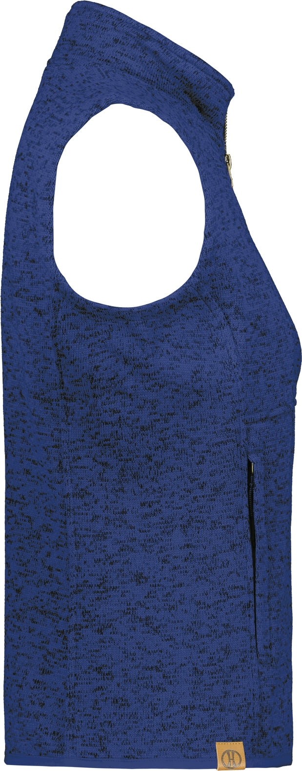 Holloway 223742 Ladies Alpine Sweater Fleece Vest - Navy Heather
