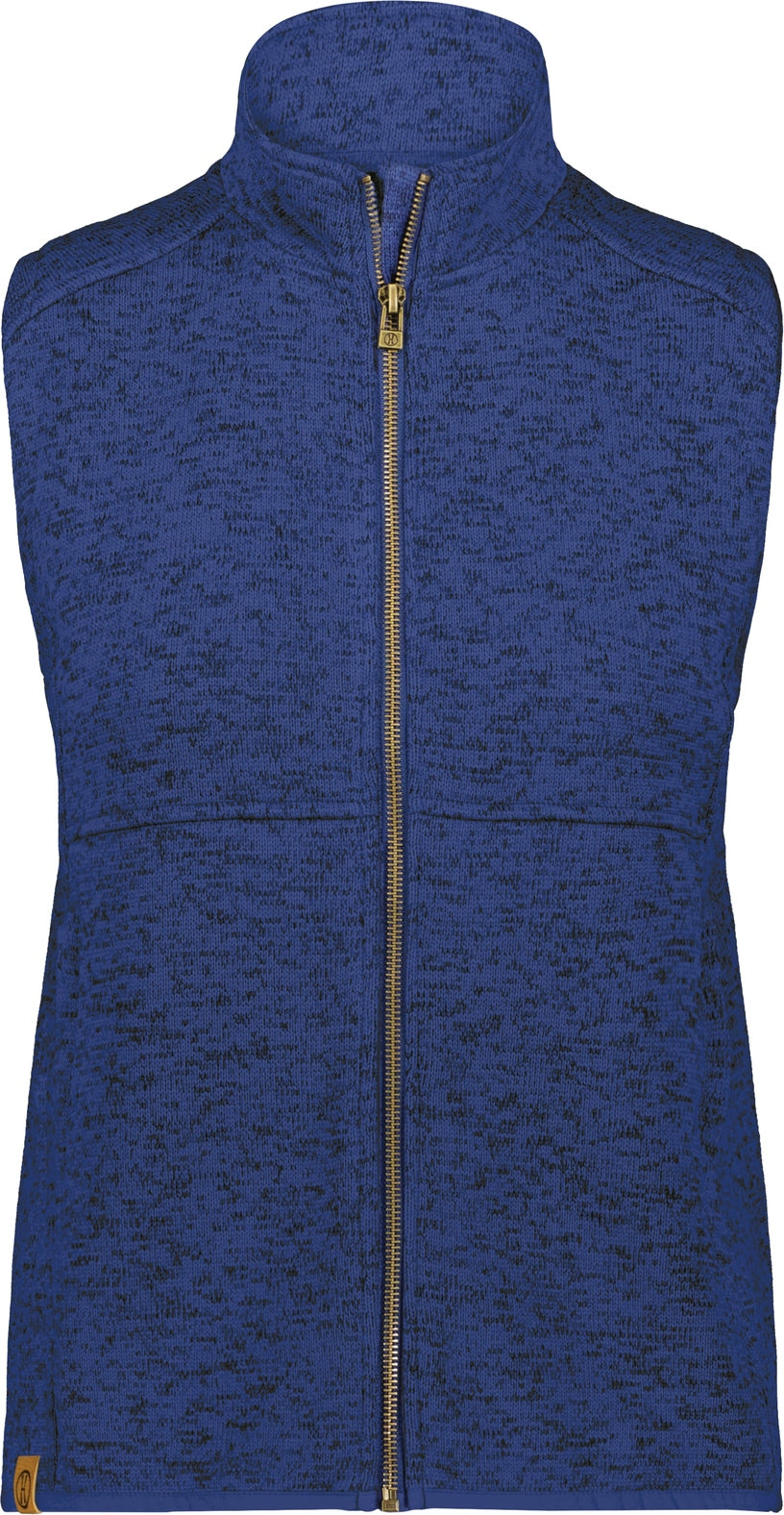 Holloway 223742 Ladies Alpine Sweater Fleece Vest - Navy Heather