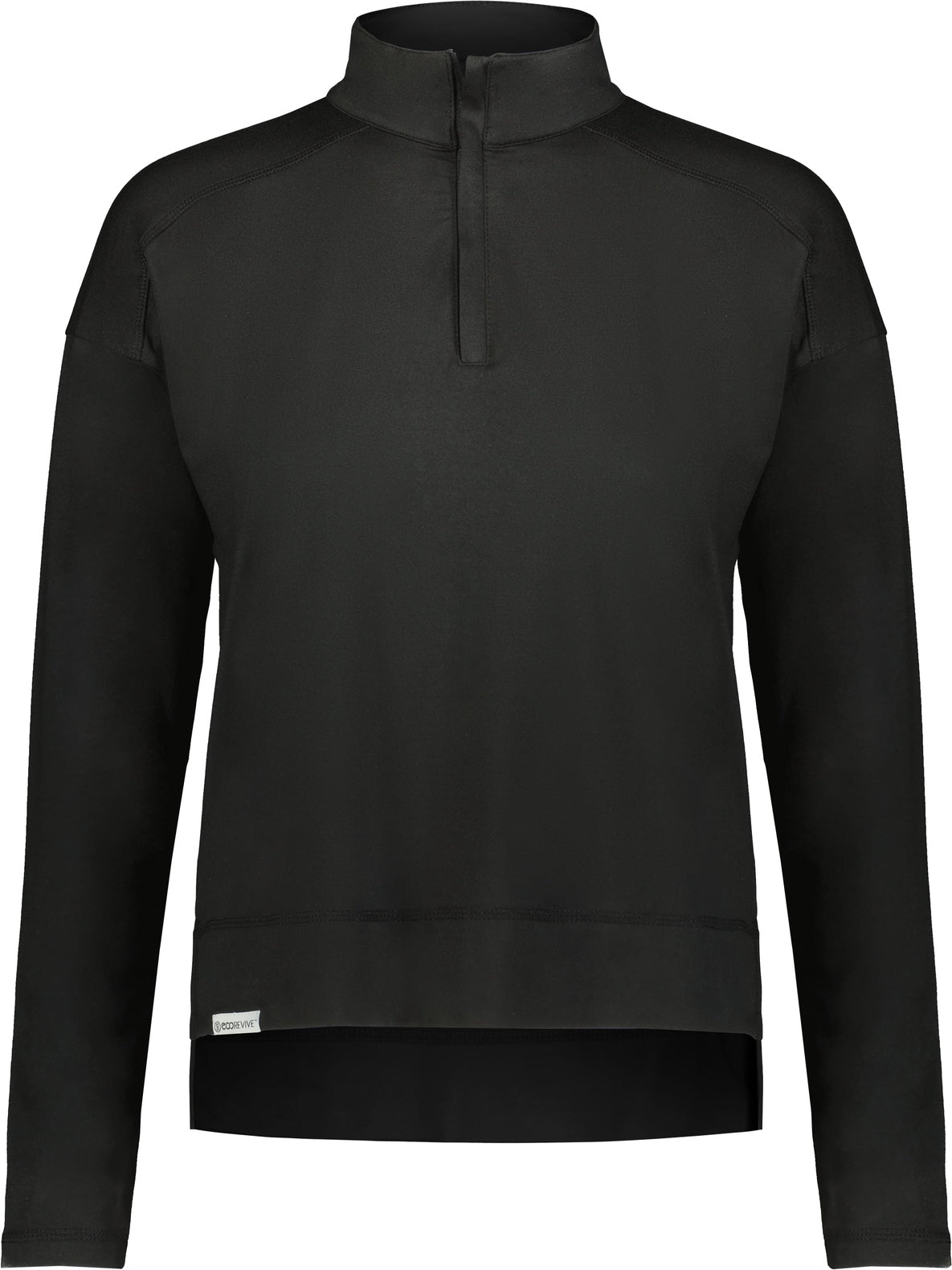 Holloway 223753 Ladies Ventura 1/4-zip Pullover - Black
