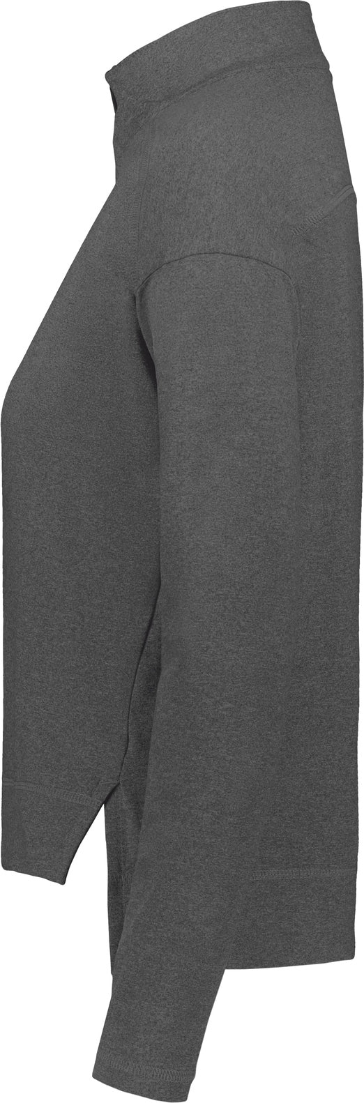 Holloway 223753 Ladies Ventura 1/4-zip Pullover - Carbon Heather