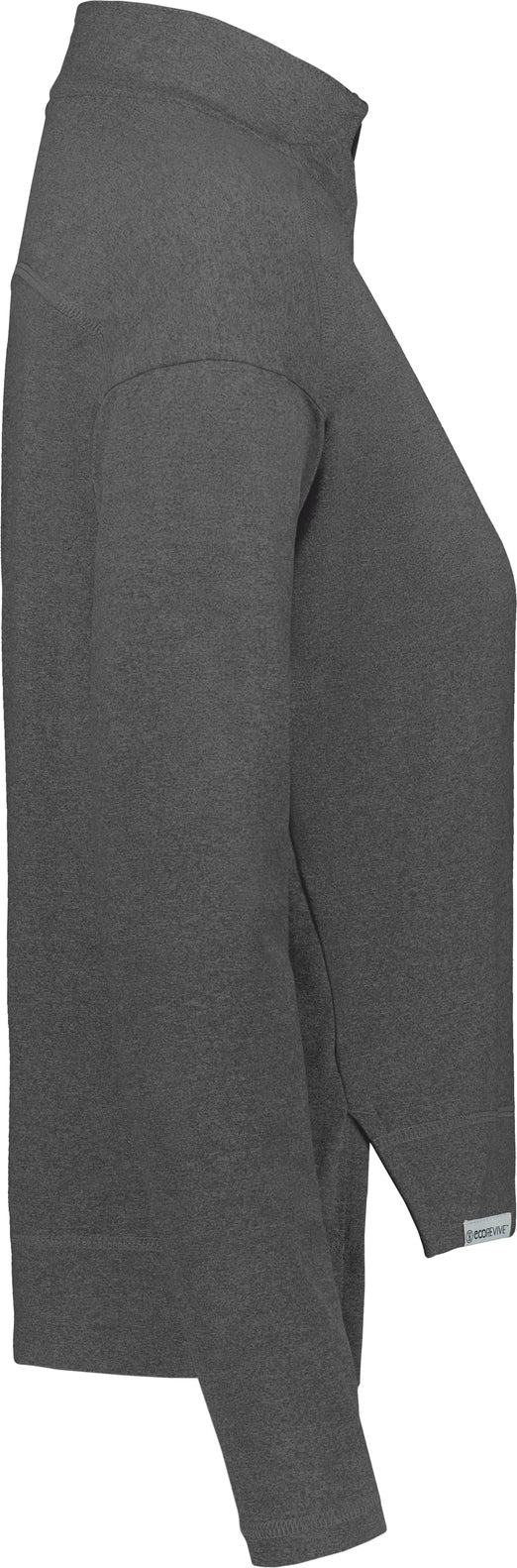 Holloway 223753 Ladies Ventura 1/4-zip Pullover - Carbon Heather