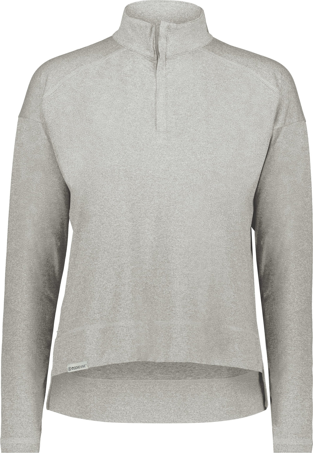 Holloway 223753 Ladies Ventura 1/4-zip Pullover - Gray Heather