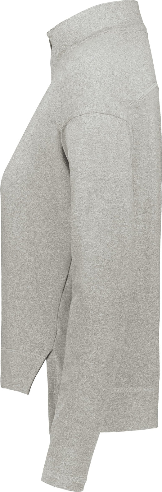 Holloway 223753 Ladies Ventura 1/4-zip Pullover - Gray Heather