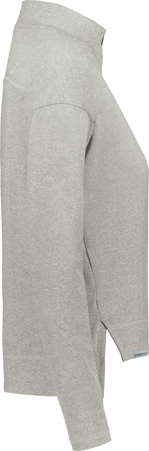 Holloway 223753 Ladies Ventura 1/4-zip Pullover - Gray Heather