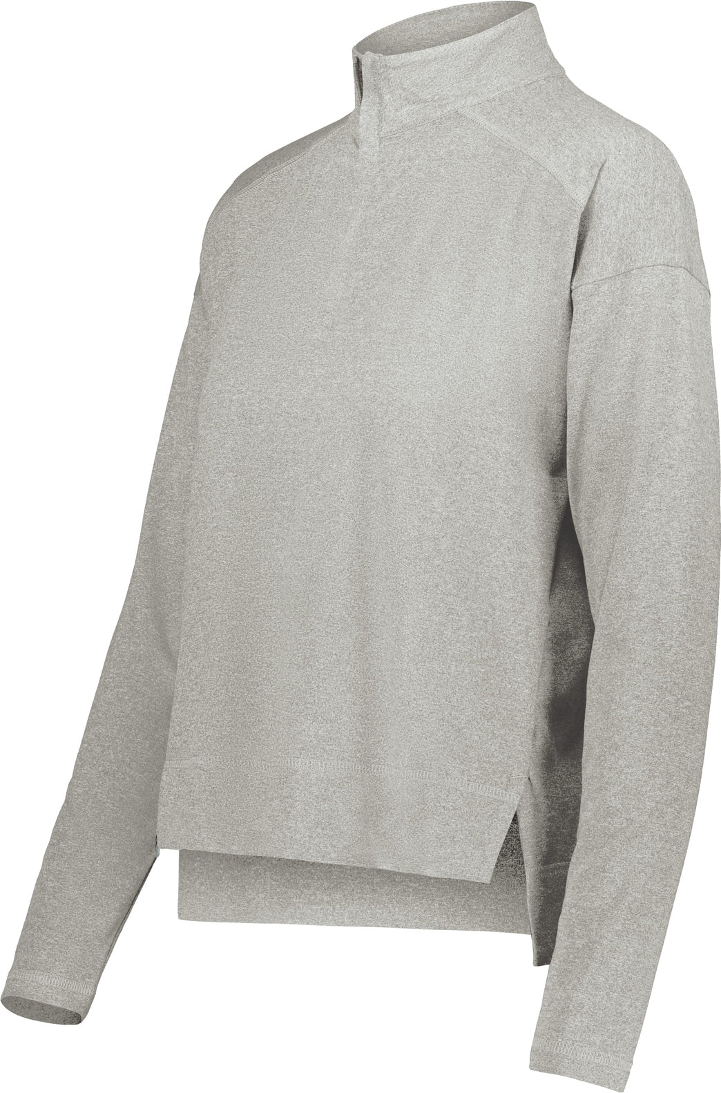 Holloway 223753 Ladies Ventura 1/4-zip Pullover - Gray Heather - Xs