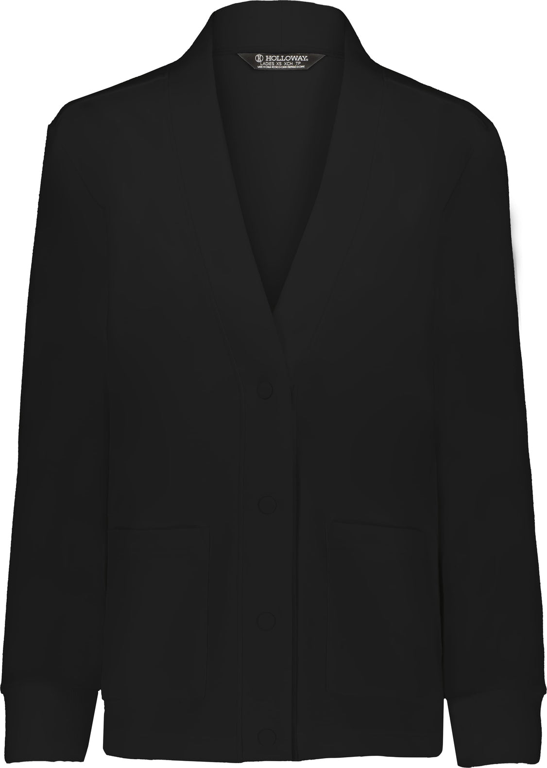 Holloway 223781 Ladies Heritage Prep Cardigan - Black