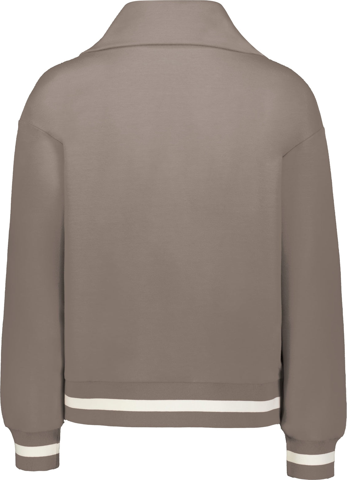 Holloway 223782 Ladies Heritage Prep 1/4-zip Pullover - Mink Vanilla B06y